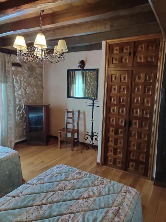 Cama o camas de una habitación en La casa de Aza