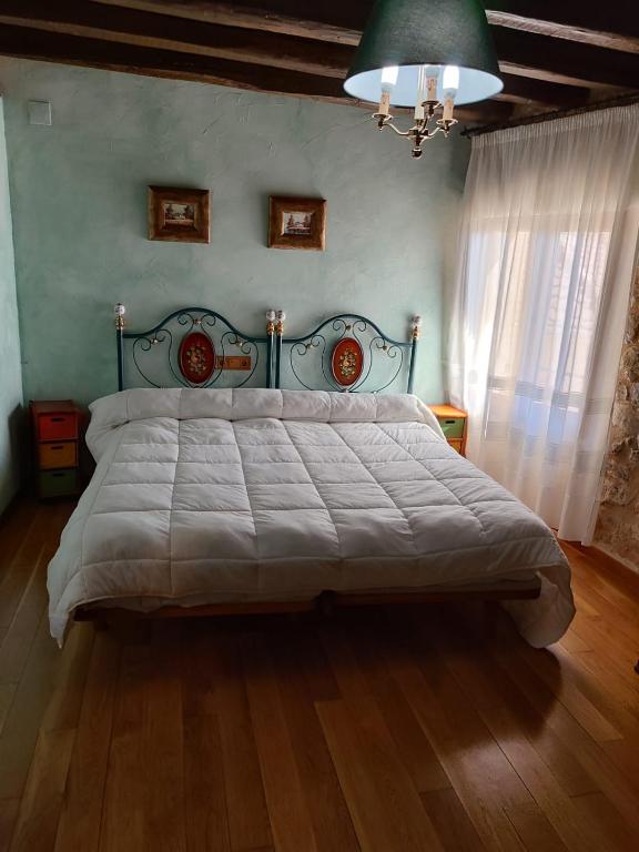 Cama o camas de una habitación en La casa de Aza