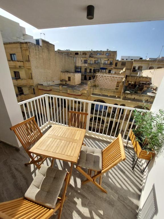 Balkón nebo terasa v ubytování Serenity Apartment