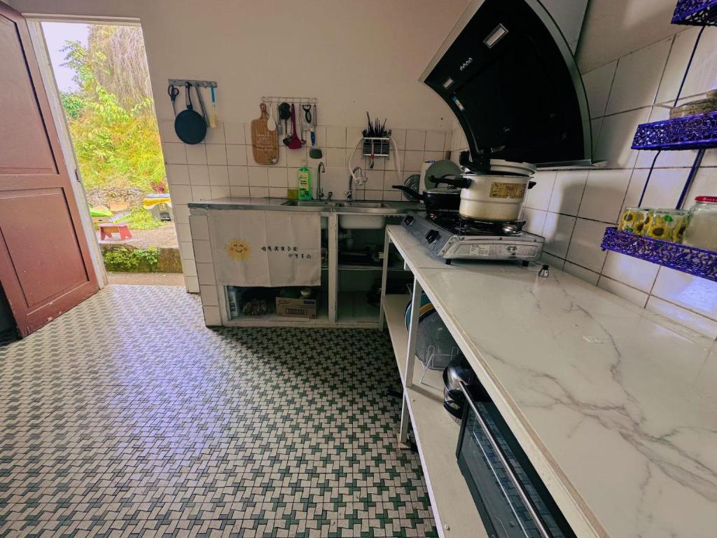 Kuchyň nebo kuchyňský kout v ubytování Kerith Lodge