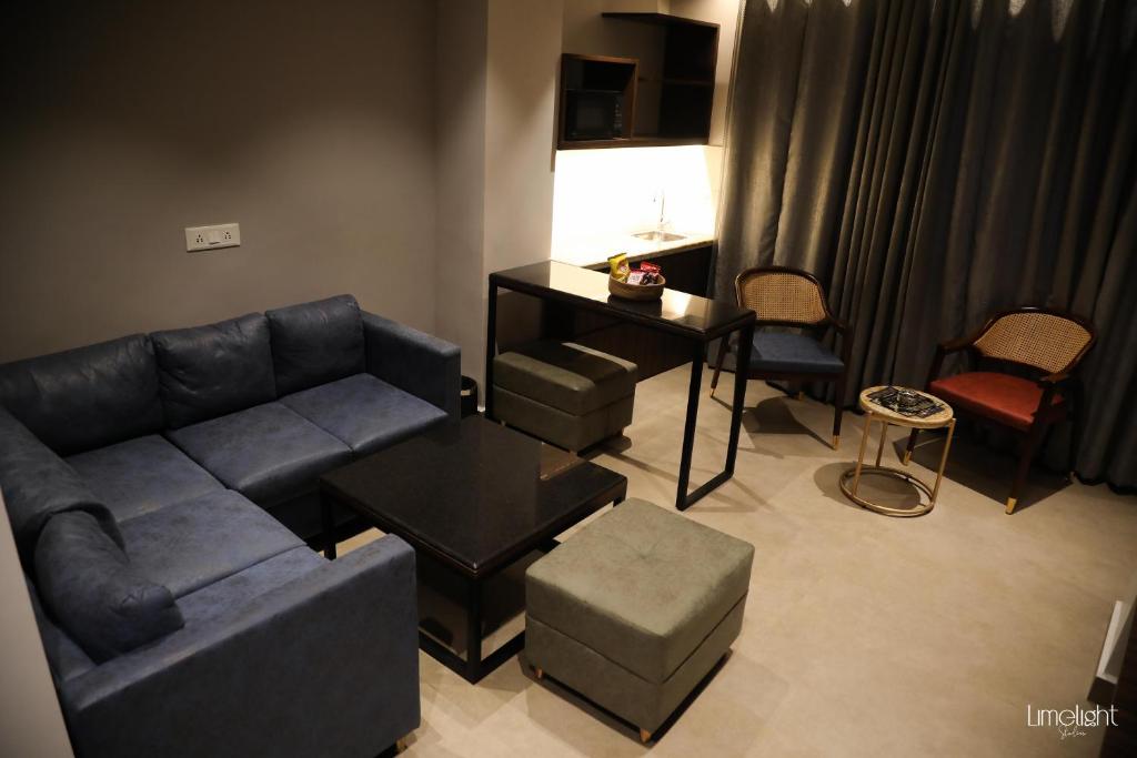 Posezení v ubytování Belvedere Suites