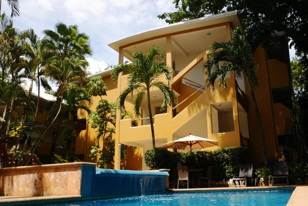 Bazén v ubytování Hotel Chablis Palenque nebo v jeho okolí
