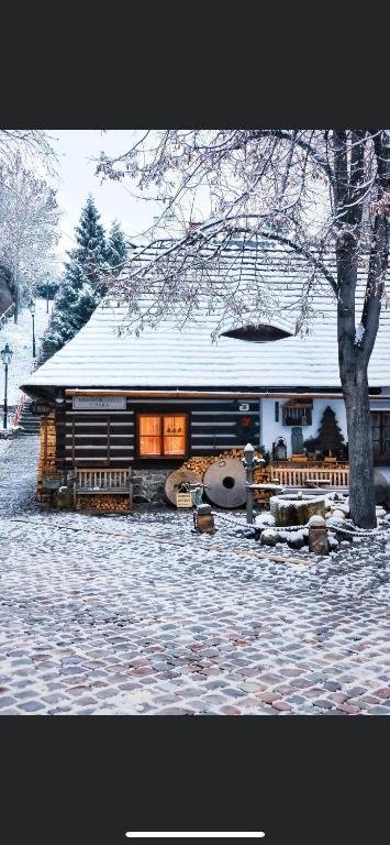 Romantik Hotel U Raka v zimě