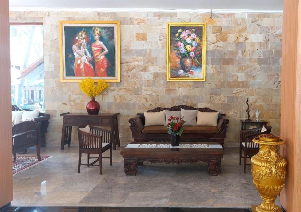 Posezení v ubytování Grand Melka Hotel