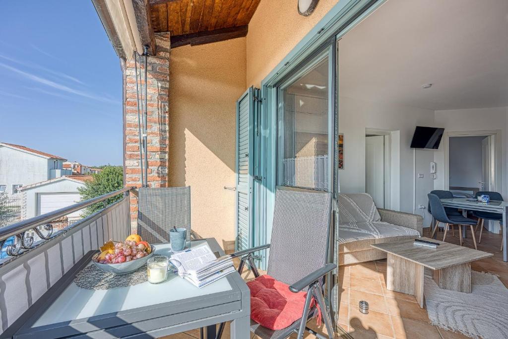 Balkon lub taras w obiekcie Apartment Anita