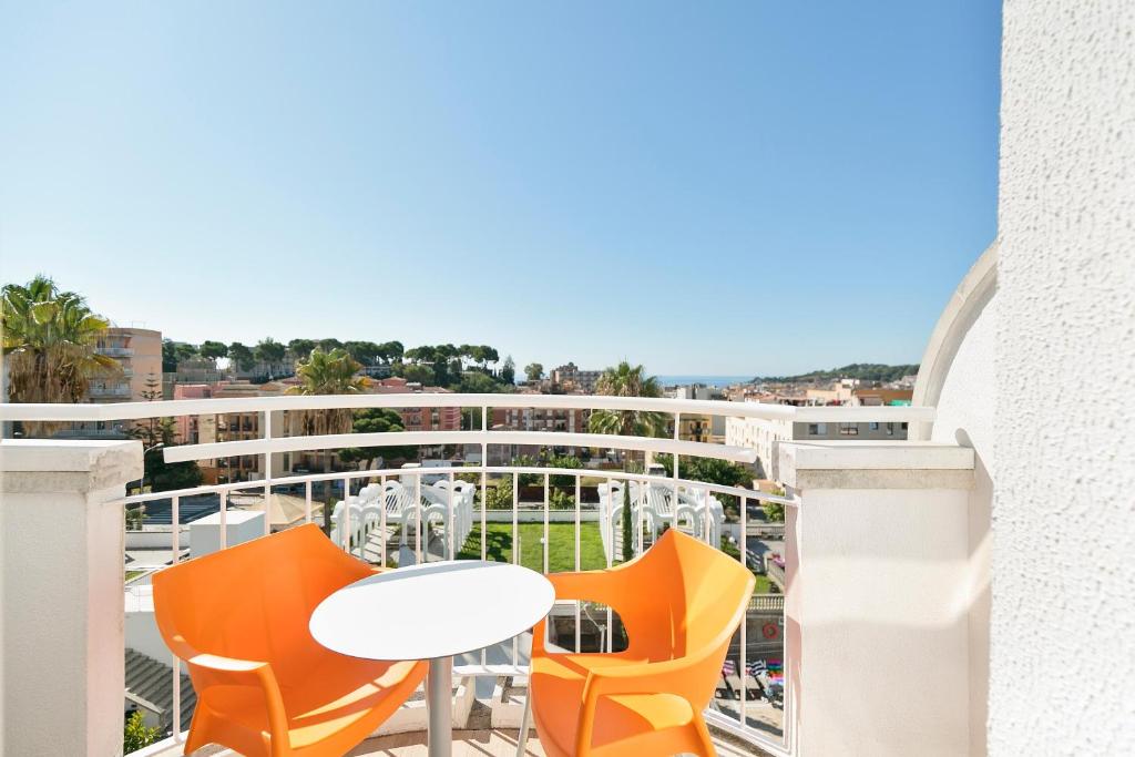 Balkón alebo terasa v ubytovaní Hotel Best Lloret Splash