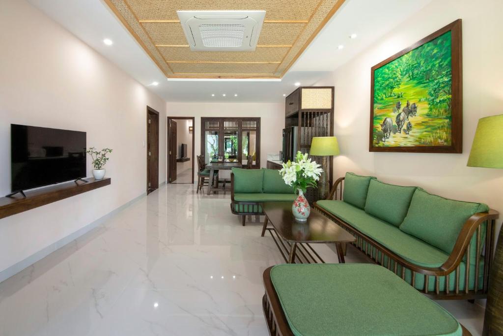 Biệt Thự 2 Phòng Ngủ Nhìn Ra Vườn