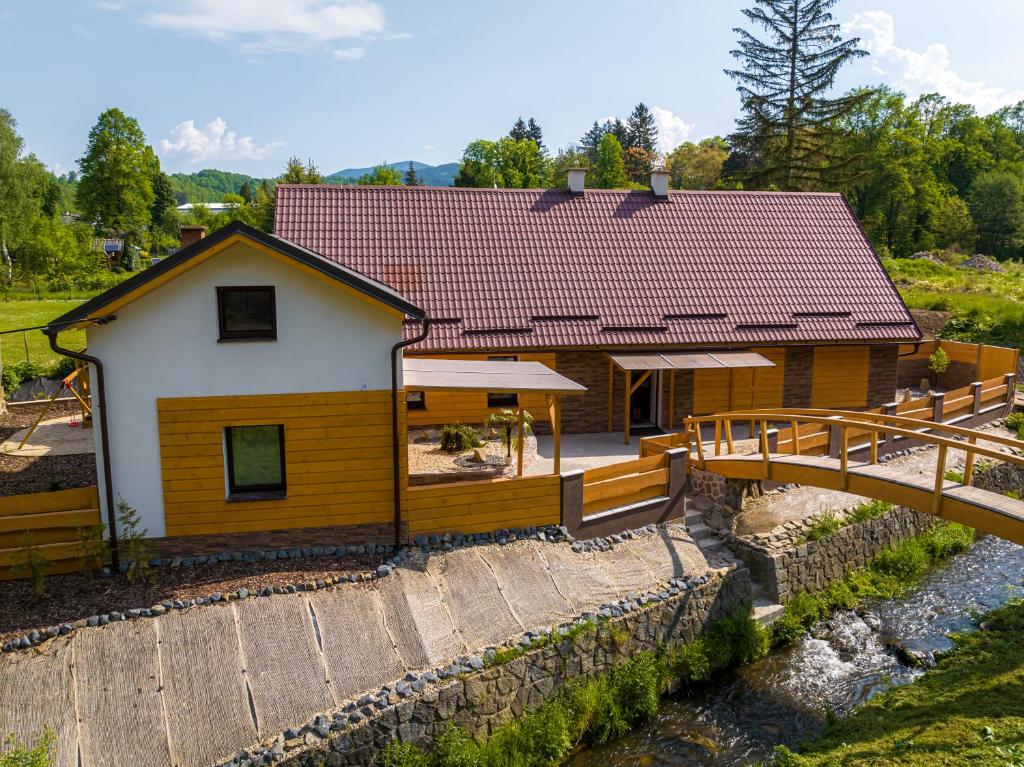 Příroda nedaleko prázdninového domu