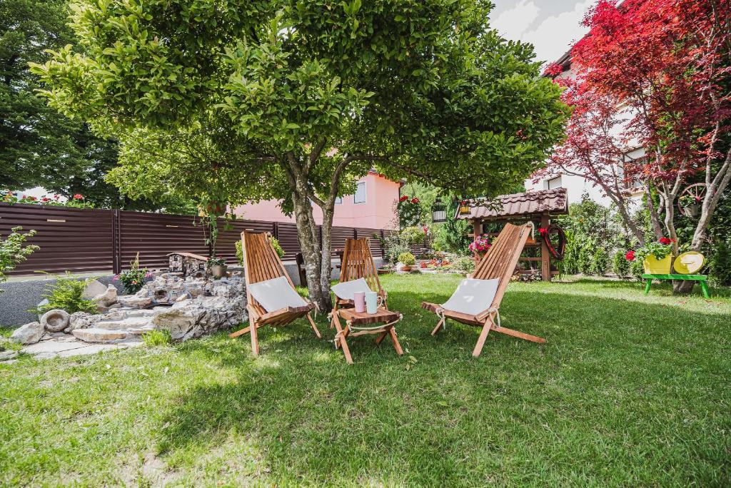 Zahrada ubytování Studio Mobile Home Gotar
