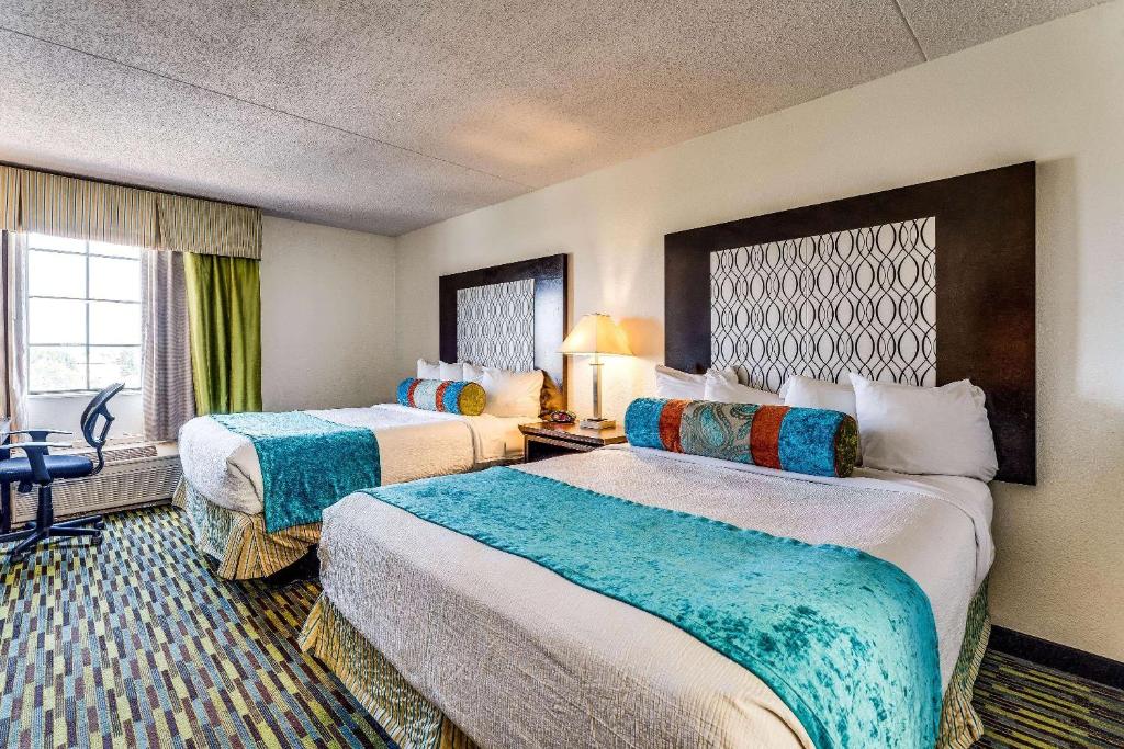 Wyndham Garden Wichita Downtown - Chambre Double Avec Deux Lits Doubles