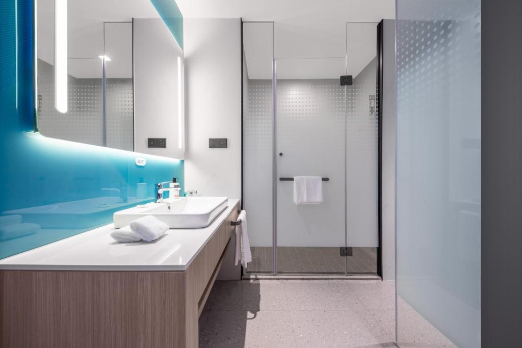 Koupelna v ubytování Holiday Inn Express Shantou Chenghai