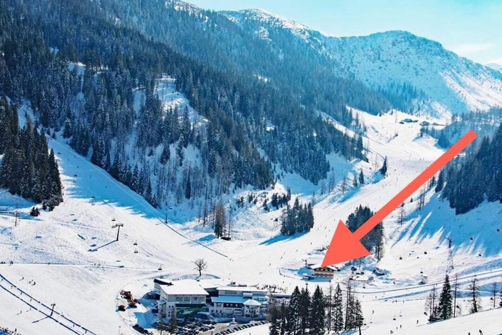 Το Almhaus Zauchensee τον χειμώνα