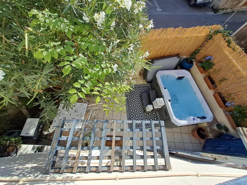 Le Cottage de Sainte Valière (Jacuzzi et terrasse ) - Twee Slaapkamers Huis