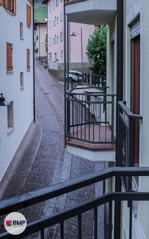 Balkón nebo terasa v ubytování Bmp apartment Molveno Relax