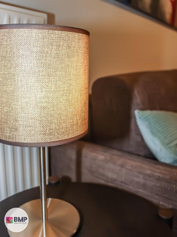 Posezení v ubytování Bmp apartment Molveno Relax
