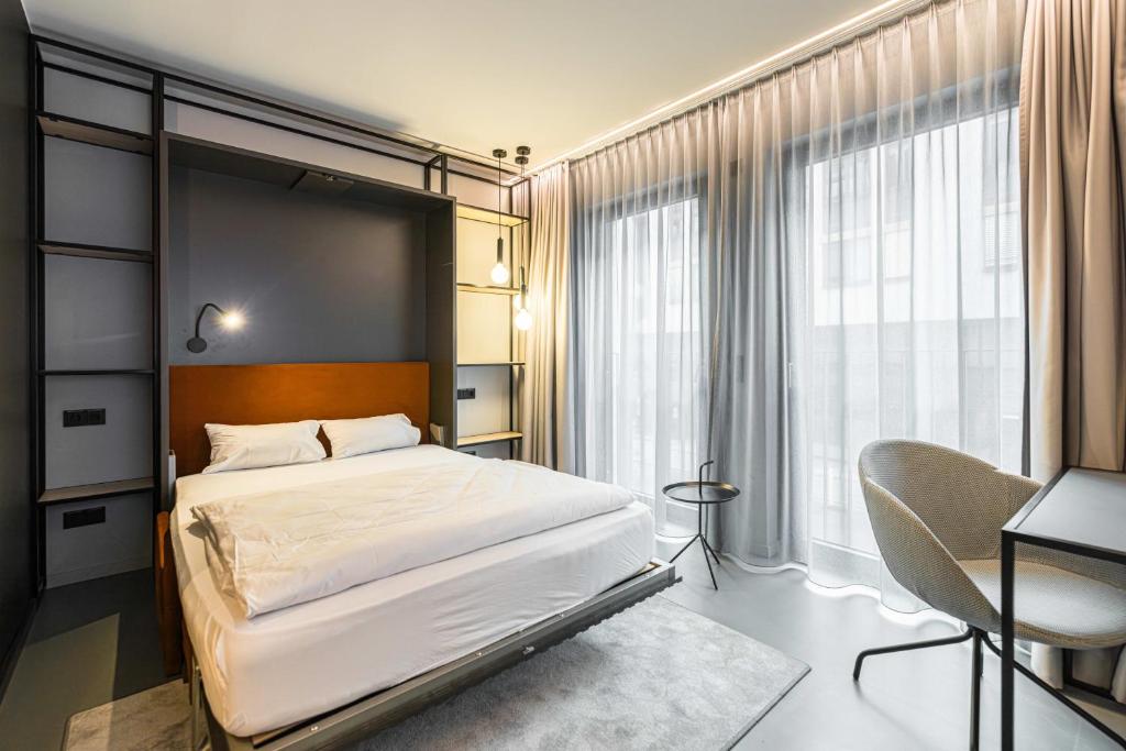 YUMA Apartments Leipzig Berliner Straße - Resim 39