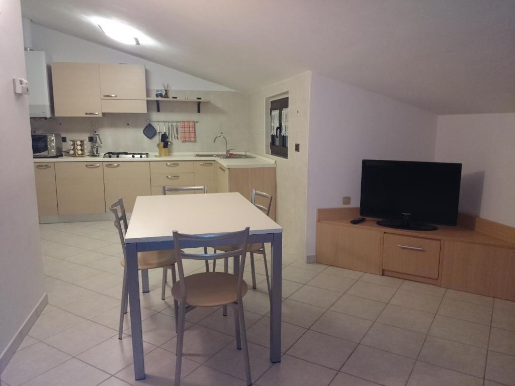 A kitchen or kitchenette at Ciclaminis