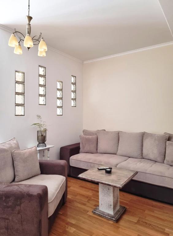 Posezení v ubytování Antik Apartman
