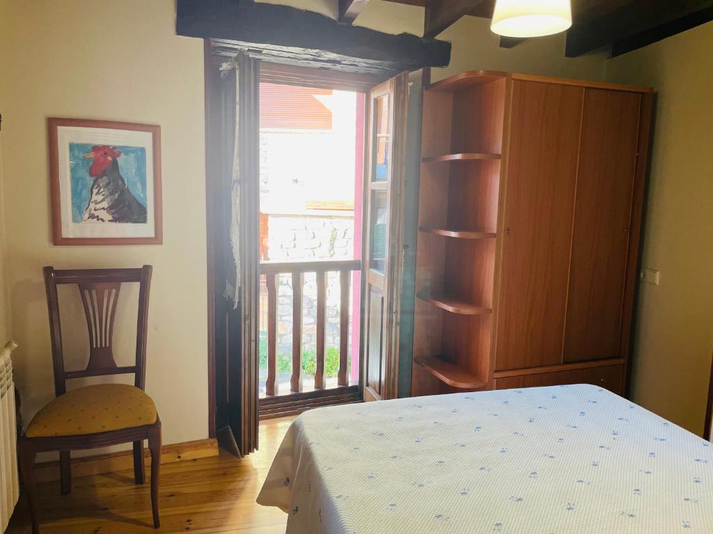 A bed or beds in a room at Casa Diego