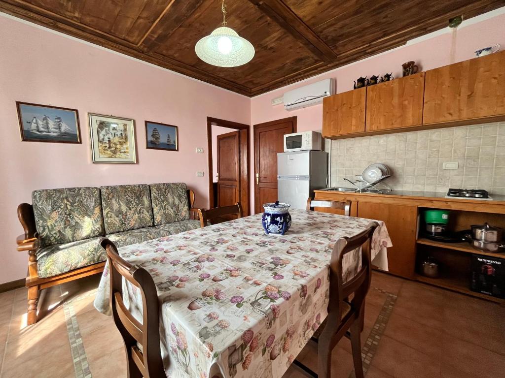 Kuchyň nebo kuchyňský kout v ubytování Ca' De Franceschi