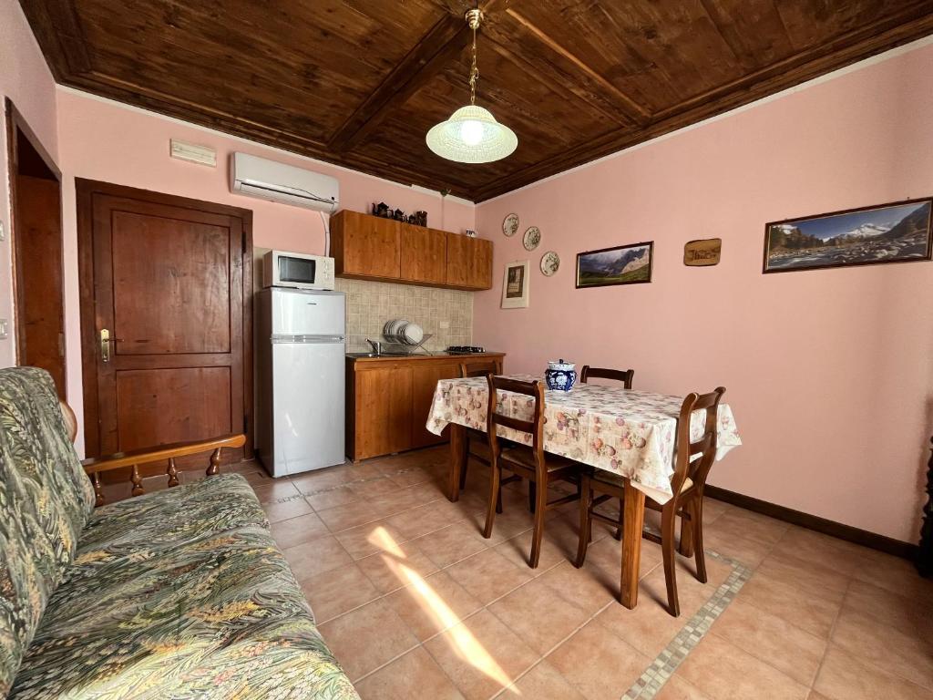 Kuchyň nebo kuchyňský kout v ubytování Ca' De Franceschi