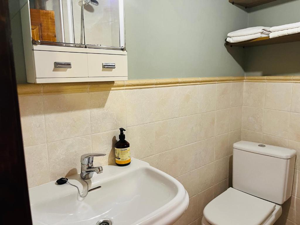 A bathroom at Casa Diego