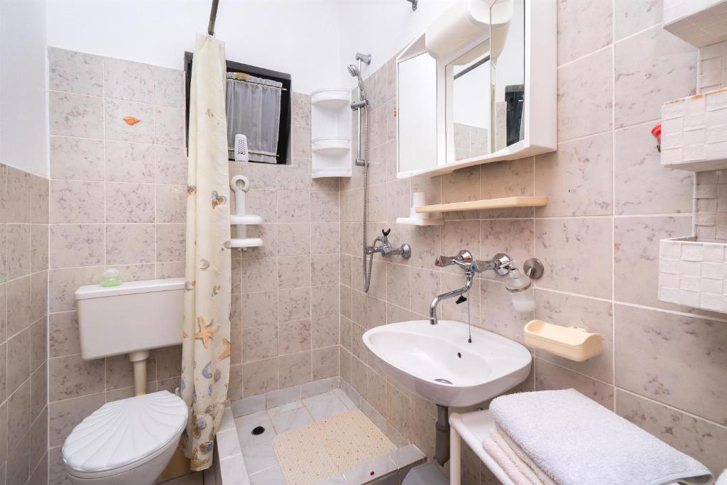 Kúpeľňa v ubytovaní Apartments Stefani