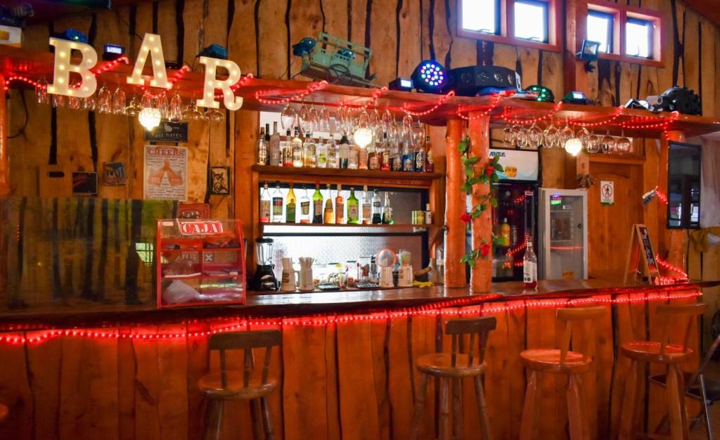 Lounge nebo bar v ubytování Parques de Afunalhue