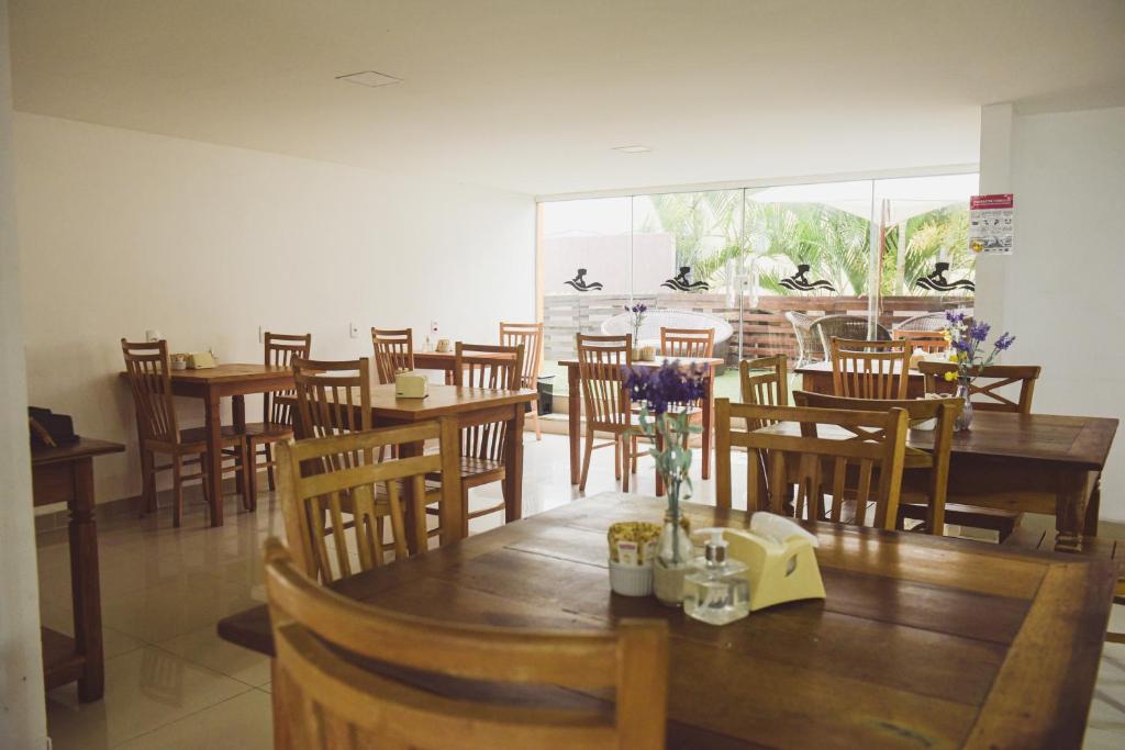 Restaurace v ubytování Pousada Xerxes