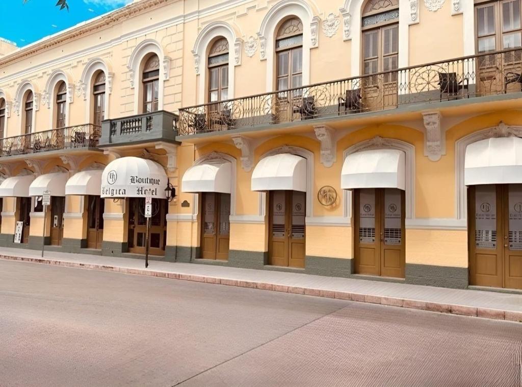 Budova, kde se hotel nachází
