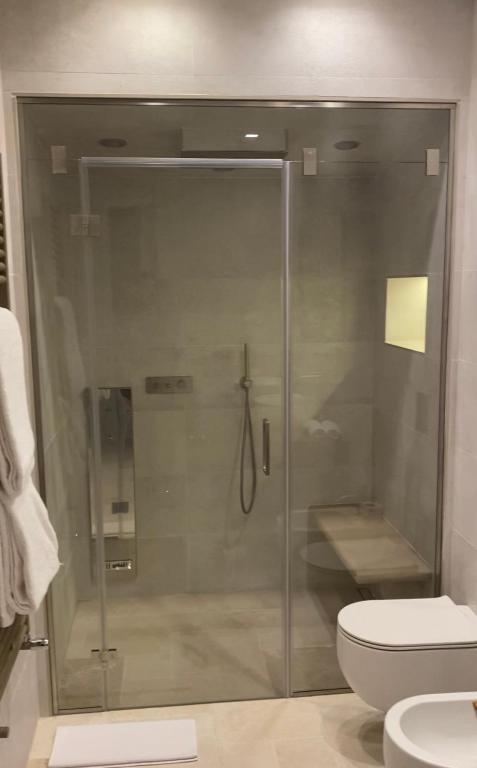 Koupelna v ubytování Suites Dimora Garibaldi