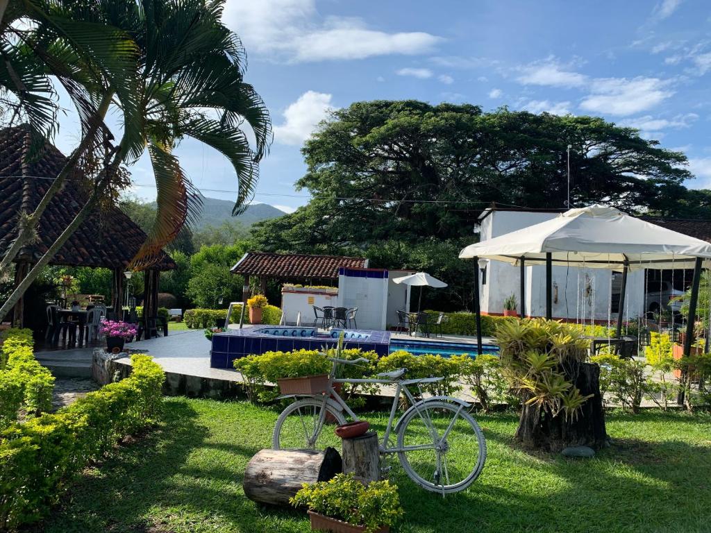 Zahrada ubytování CASA CAMPESTRE VILLA PAULA - Finca
