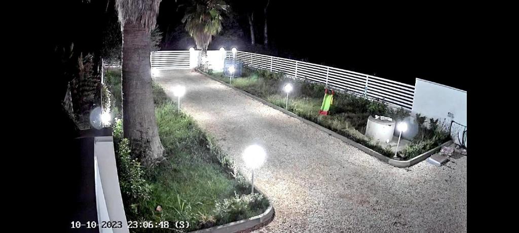 Zahrada ubytování B&B Le perle fg