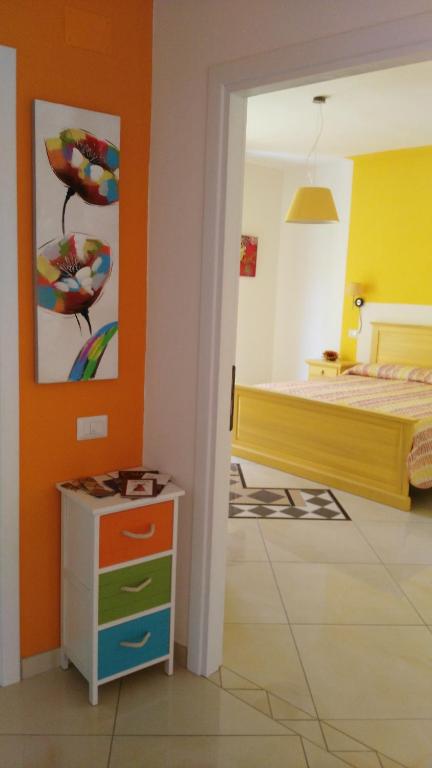 Postel nebo postele na pokoji v ubytování B&b Sa Zodia Guest House