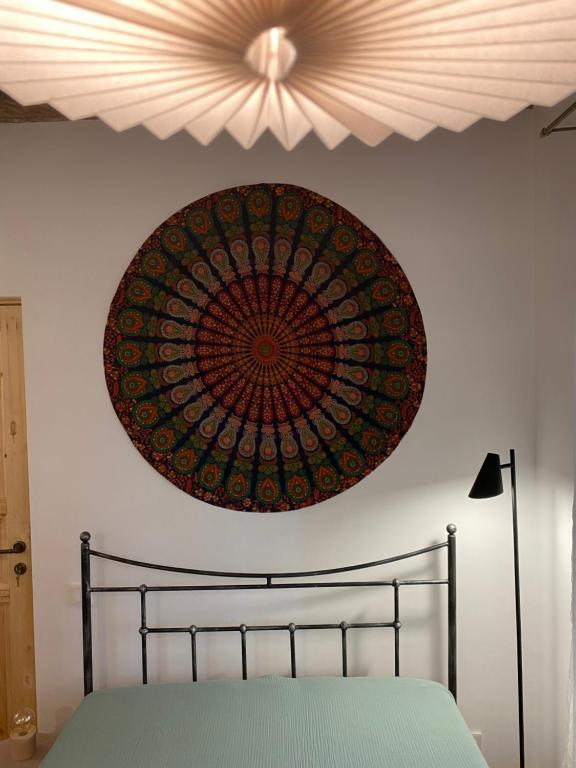 Postel nebo postele na pokoji v ubytování Terracotta