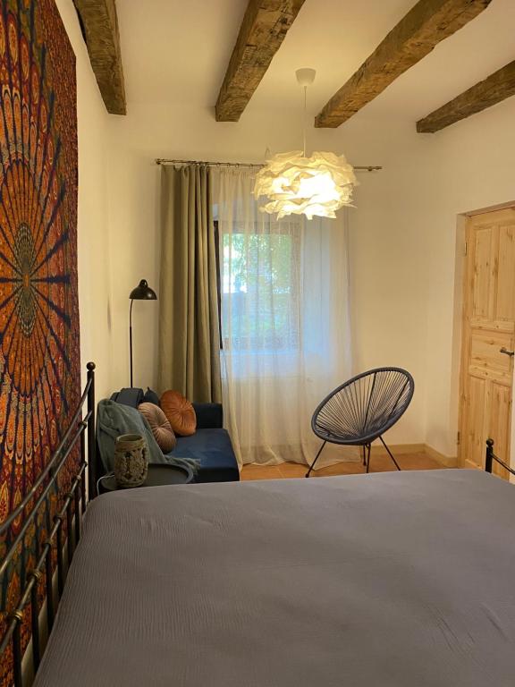Postel nebo postele na pokoji v ubytování Terracotta