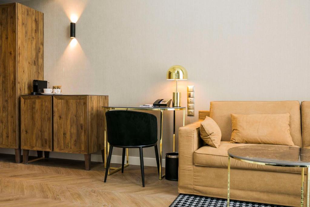 Posezení v ubytování Radisson Blu Hotel Sopot