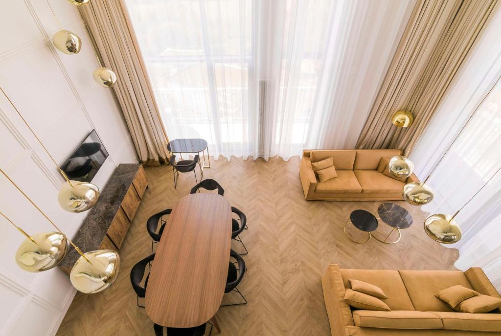 Posezení v ubytování Radisson Blu Hotel Sopot