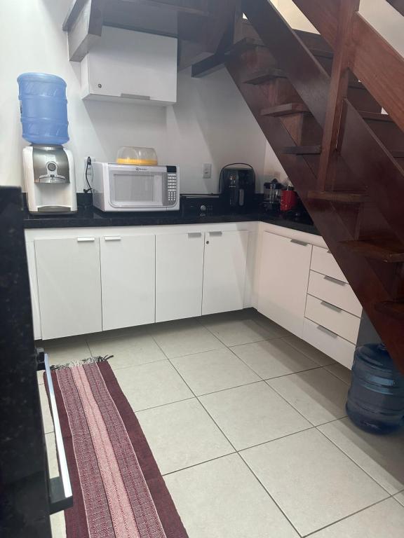 Kuchyň nebo kuchyňský kout v ubytování Ekoara Residence bangalô 07