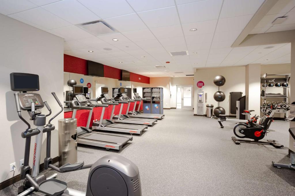 Fitness centrum a/nebo fitness zařízení v ubytování Home2 Suites by Hilton Pflugerville, TX