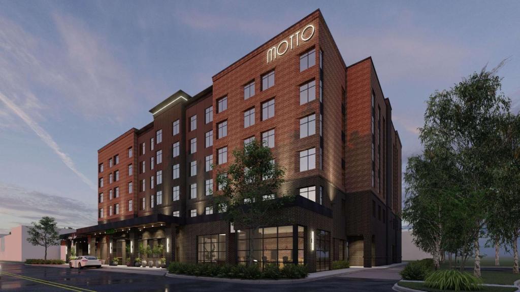 uma representação de um hotel em Motto By Hilton Bentonville Downtown em Bentonville