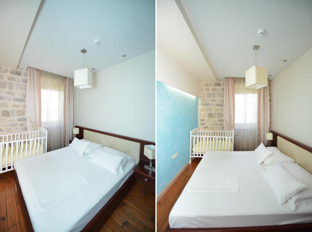 Krevet ili kreveti u jedinici u okviru objekta Vila Nikčević Apartments