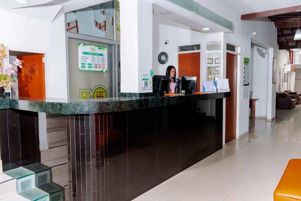 Vstupní hala nebo recepce v ubytování Hotel B`Quin Plaza Cúcuta