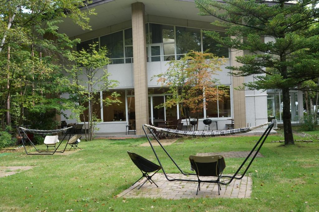 Zahrada ubytování 北軽井沢　Golden Forest Hotel