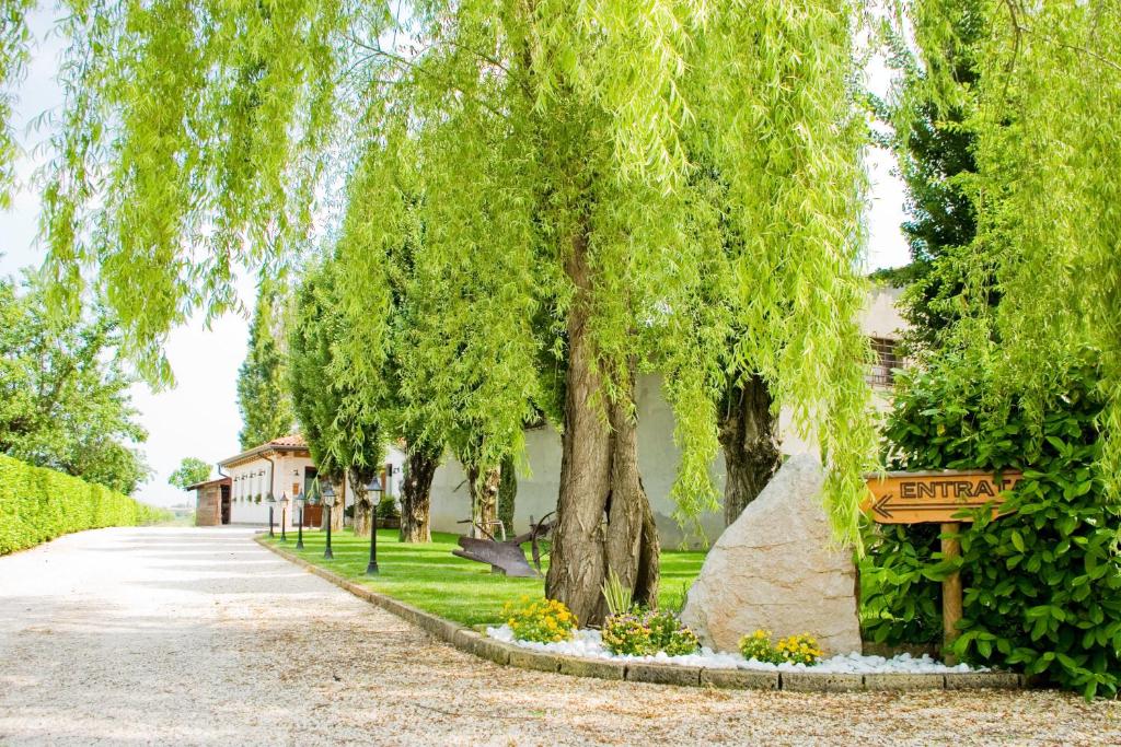 Zahrada ubytování Agriturismo Le Cipressine