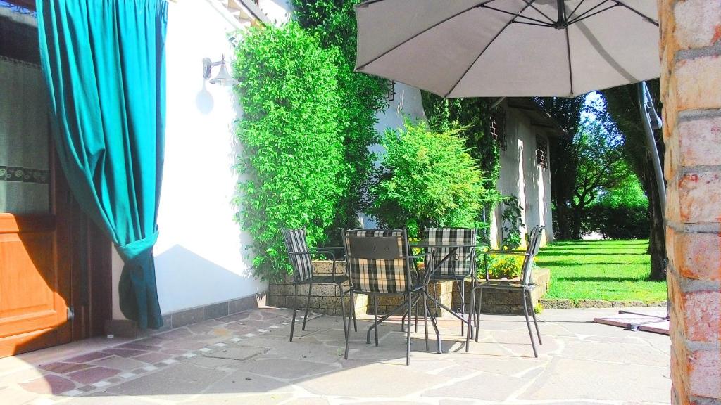 Zahrada ubytování Agriturismo Le Cipressine