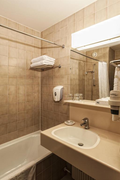 Koupelna v ubytování Ensana Thermal Sárvár