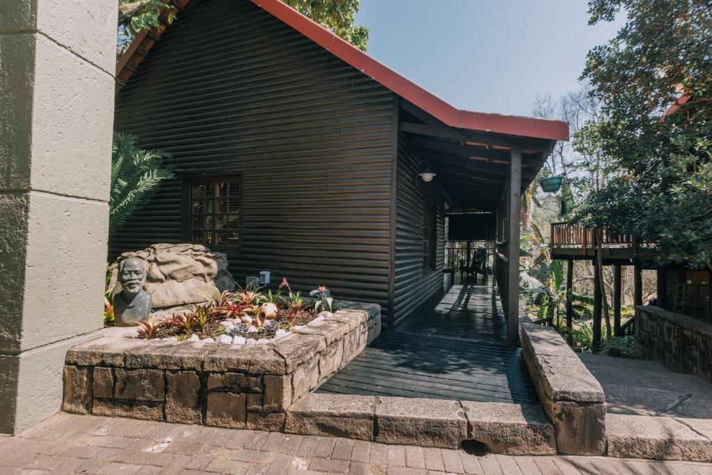 Zahrada ubytování Beetleloop Guest House