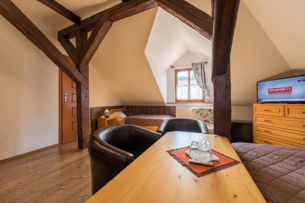 Penzión Zemianska kúria - Habitación Doble Con Vista A La Montaña