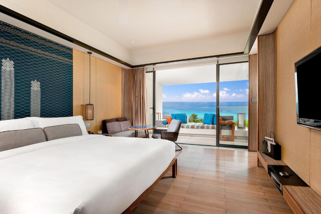 TV a/nebo společenská místnost v ubytování InterContinental Sanya Resort by IHG